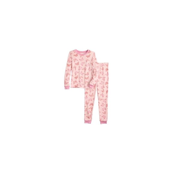 Pajamas Girls 41 Cuddl Duds Pajama Set 8 Butterflies Poshmark